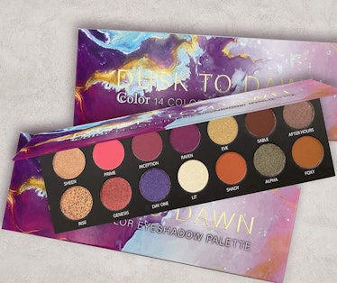 Ccolor 14 Color Eyeshadow Palette Dusk To Dawn