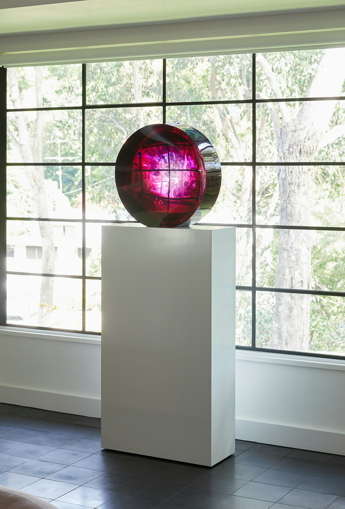 Fred Eversley, Untitled (Parabolic Lens), 1974/2018.