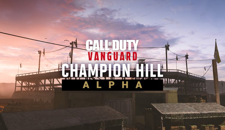 call of duty vanguard alpha logo