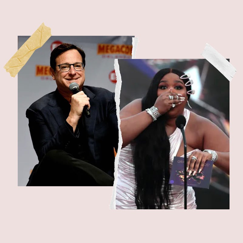 Lizzo and Bob Saget