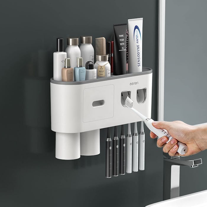 BHeadCat Double Automatic Toothpaste Dispenser