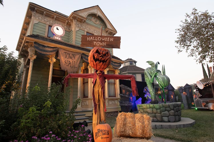 The Halloween Town Hall from Disney's 'Nightmare Before Christmas' will be at Freeform's Halloween R...