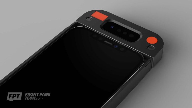 A rendered image of the Face ID prototype 