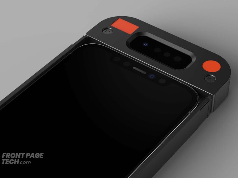 A rendered image of the Face ID prototype