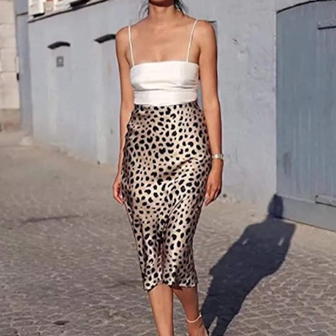 Soowalaoo Leopard Print Skirt