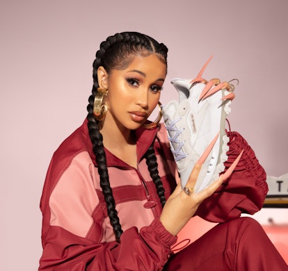 Cardi B x Reebok Campaign photo. 