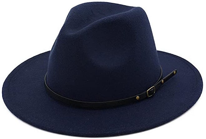 Lisianthus Belt Buckle Fedora Hat