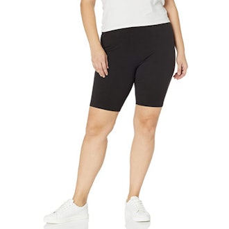 Just My Size Plus-Size Stretch Jersey Bike Short