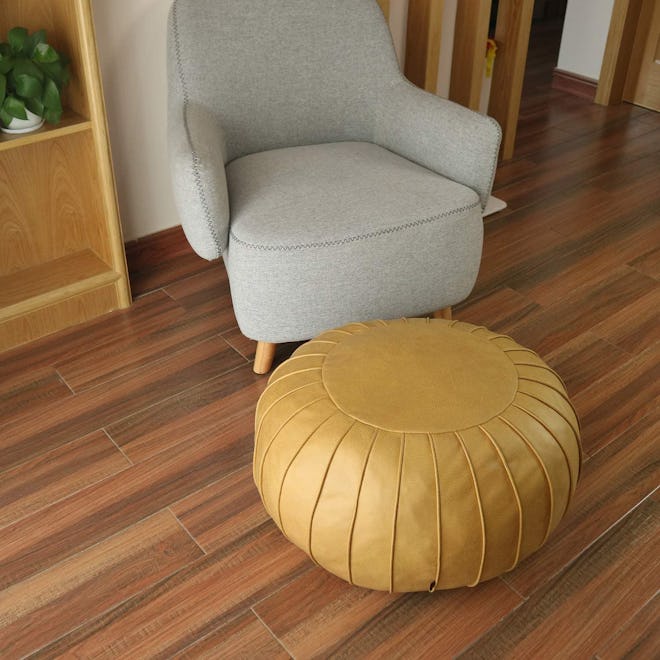 Thgonwid Unstuffed Suede Pouf Cover