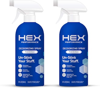 Hex Performance Deodorizing Spray (2-Pack, 12 Oz each)