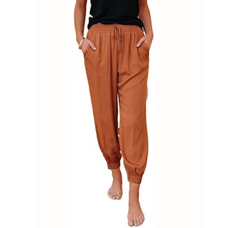 Dokotoo Soft Casual Jogger Pants with Pockets