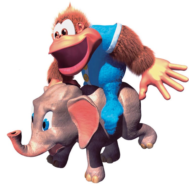 Donkey Kong Country 3: Dixie Kong's Double Trouble! ellie the elephant