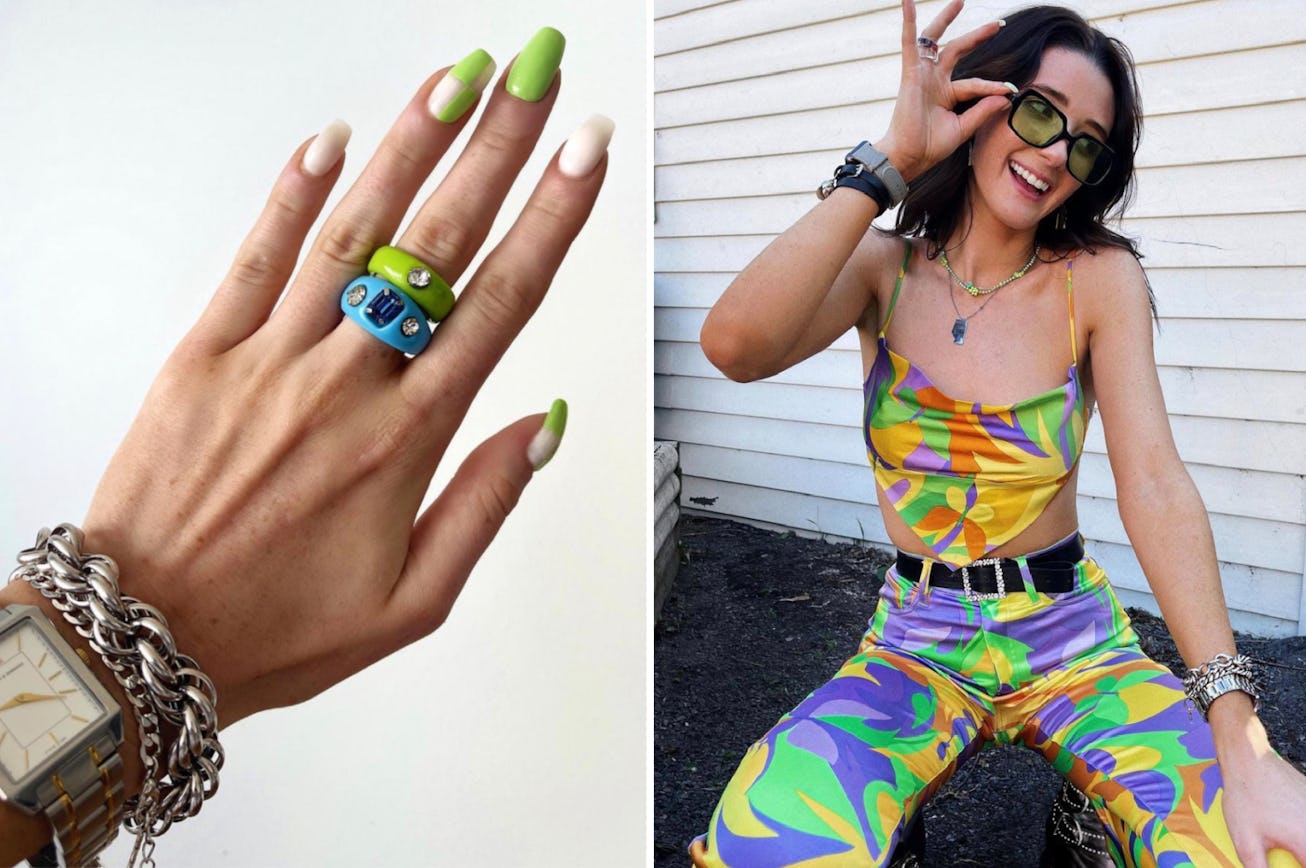 Andie Johnston is a Tiktok fashion video creator.
