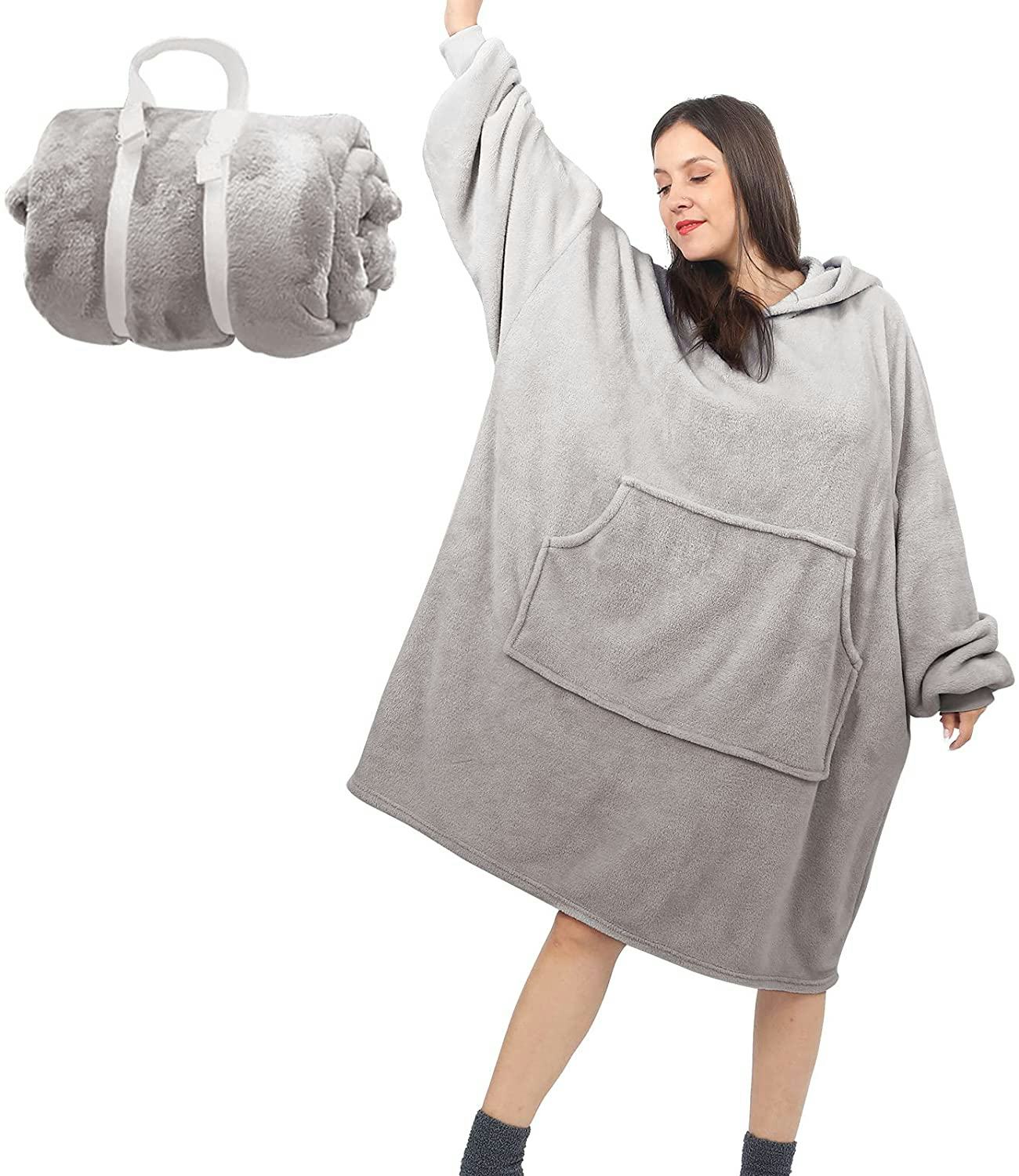 Daverose Lightweight Hoodie Blanket