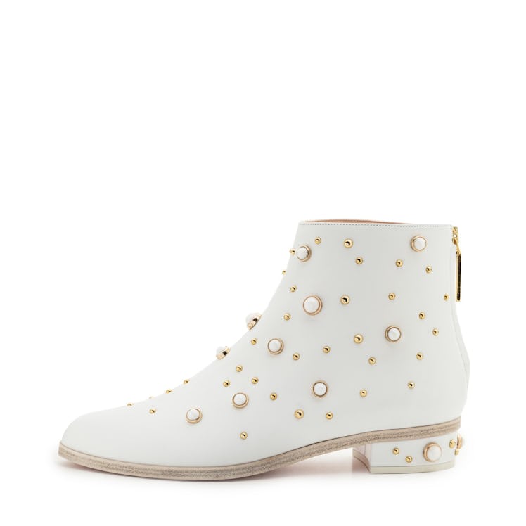 White Magnetic Calf boot from Kendall Miles.