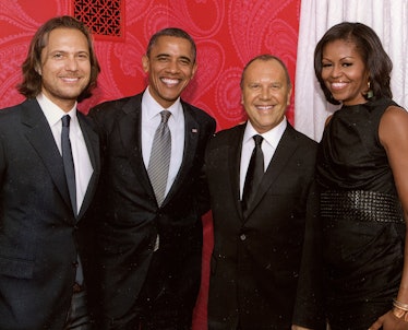 Kors, LePere, and Barack and Michelle Obama.
