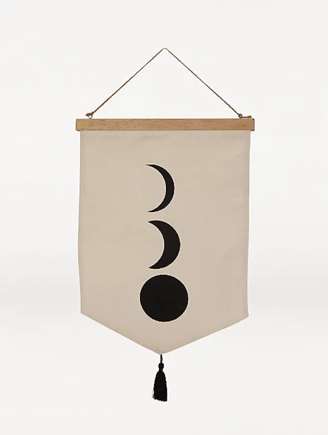 Natural Moon Hanging Canvas