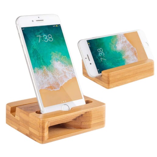 Encozy Bamboo Phone Stand