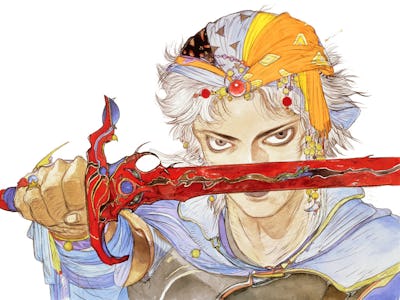 final fantasy 2 firion art amano