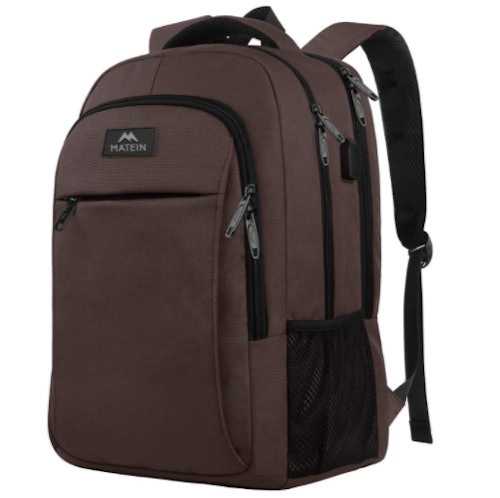 Matein Computer Backpack With USB Charging Port