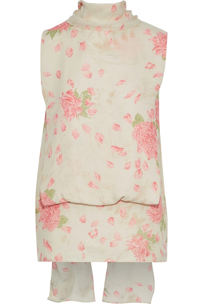 Valentino floral print top from The Outnet summer sale 2021.