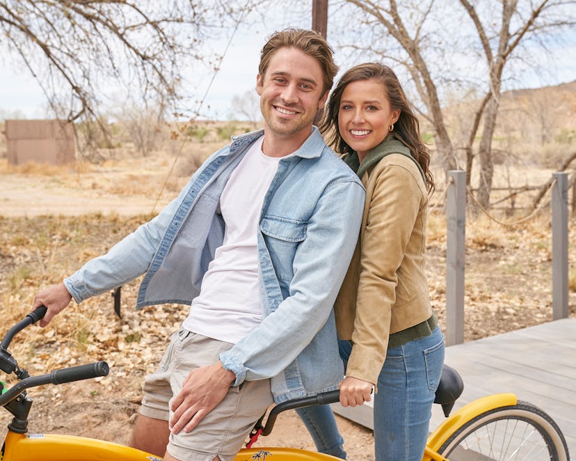 Greg Grippo and Katie Thurston go on a date during season 17 of The Bachelorette