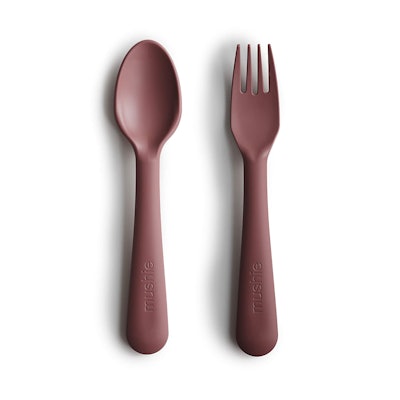mushie Fork & Spoon Set (2 Pieces)
