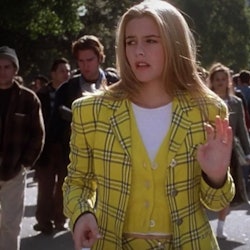 A screenshot of Cher in Clueless saying "ugh, as if!" a piece of '90s slang that would be obsolete i...