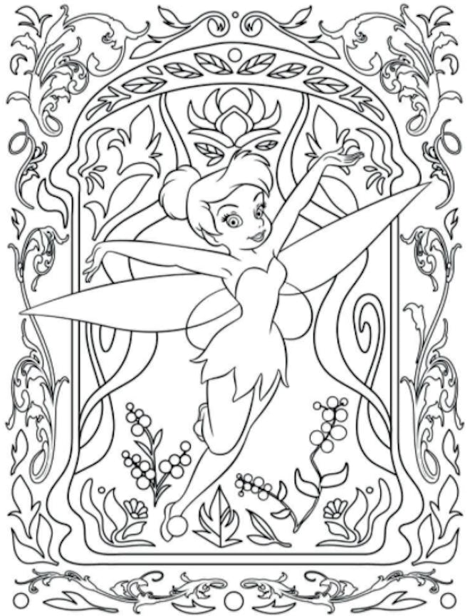 Illustration of Disney's Tinkerbell