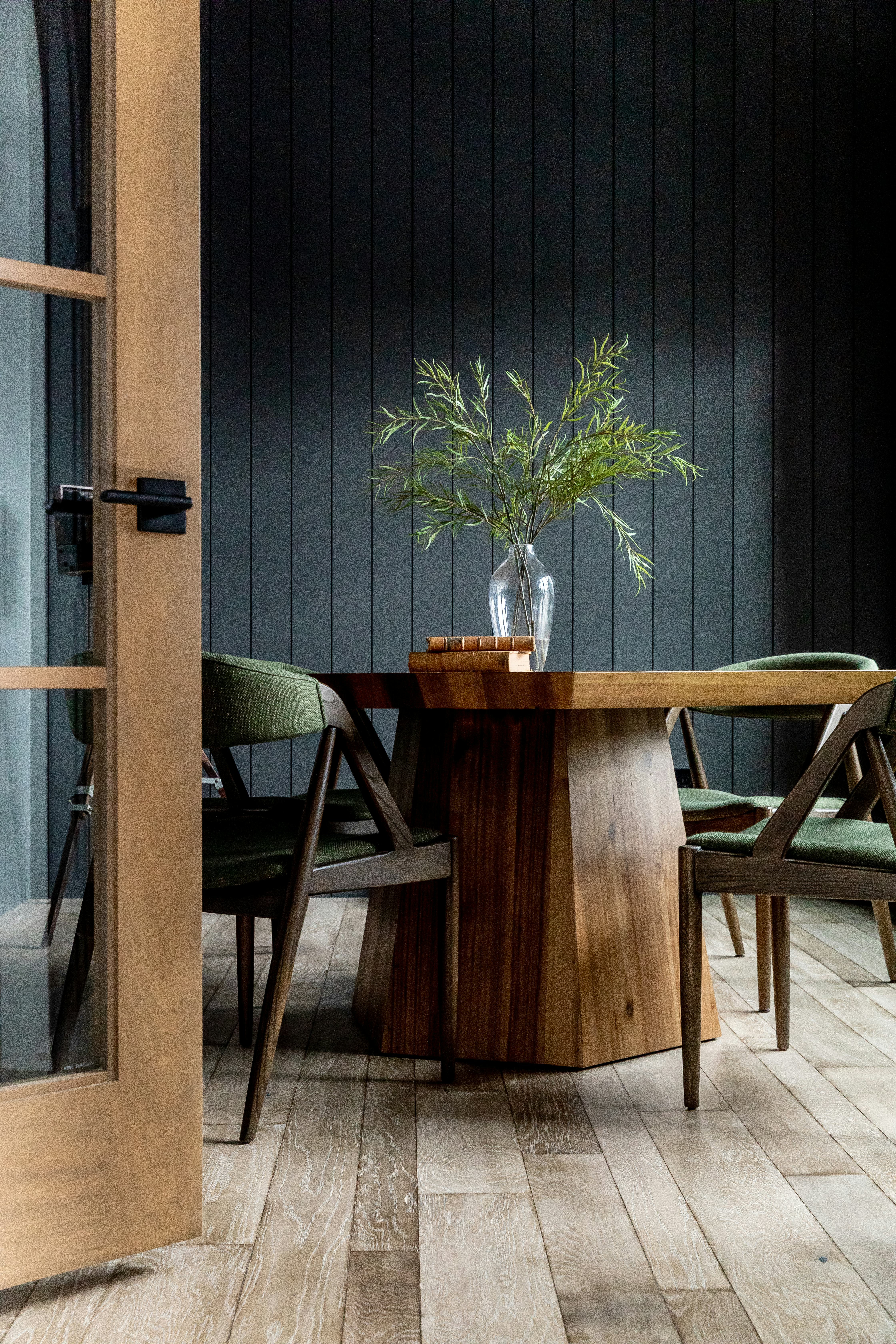 rooms with black walls