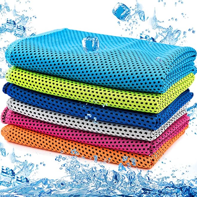 MENOLY Microfiber Ice Towel (6-Pack)