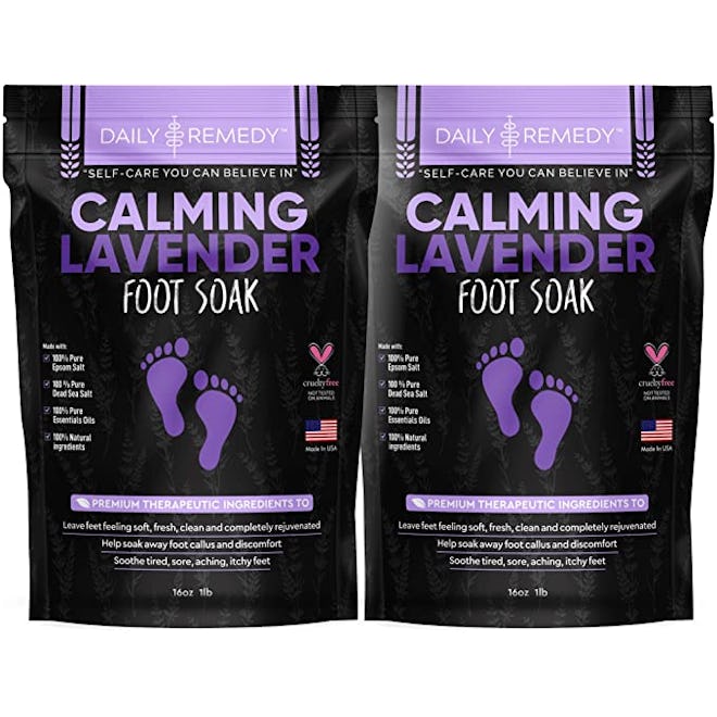 DAILY REMEDY Calming Lavender Foot Soak (2-Pack)