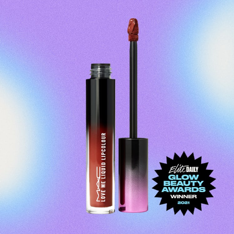 A product shot of MAC's Love Me Liquid Lipcolour, the Best Lip Product winner of Elite Daily's 2021 ...