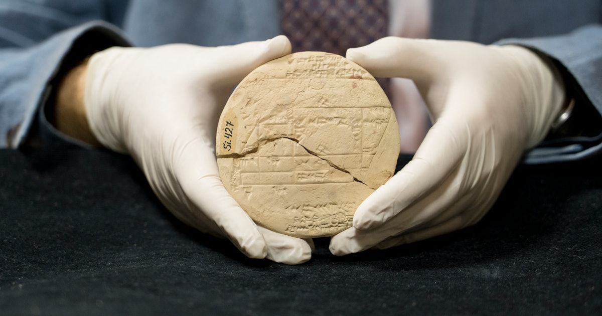 An ancient Babylonian tablet is rewriting math history