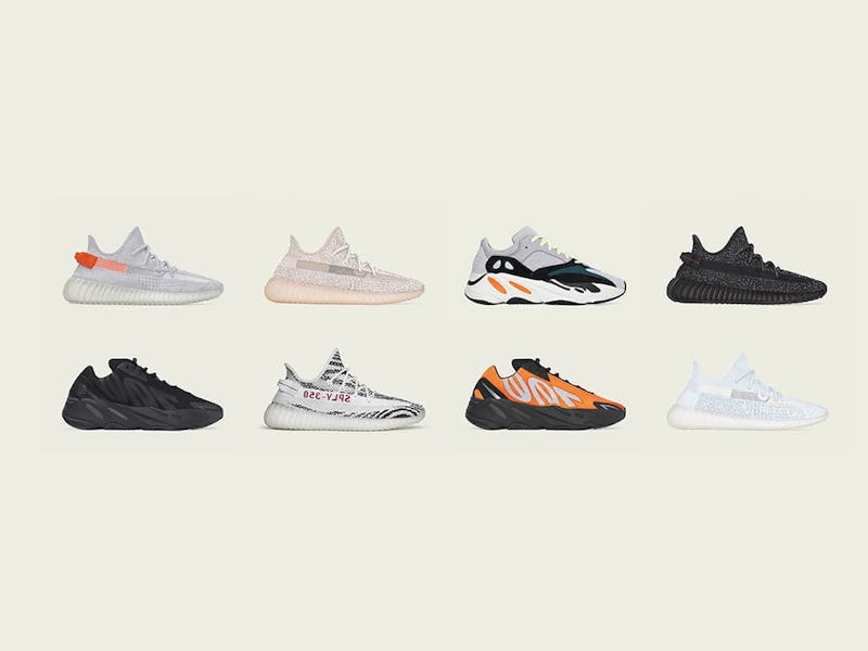 Adidas Yeezy Day offerings