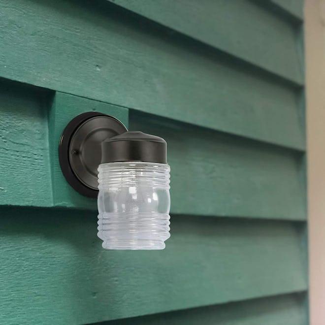 Design House Jelly Jar Wall Light