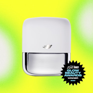 A product shot of Dove's 0% Aluminum Refillable Deodorant, the Best Deodorant winner of Elite Daily'...