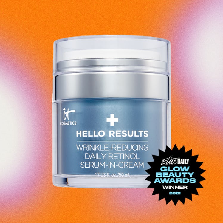 A product shot of IT Cosmetics' Hello Results Daily Retinol Wrinkle Reducing Serum-in-Cream, the Bes...