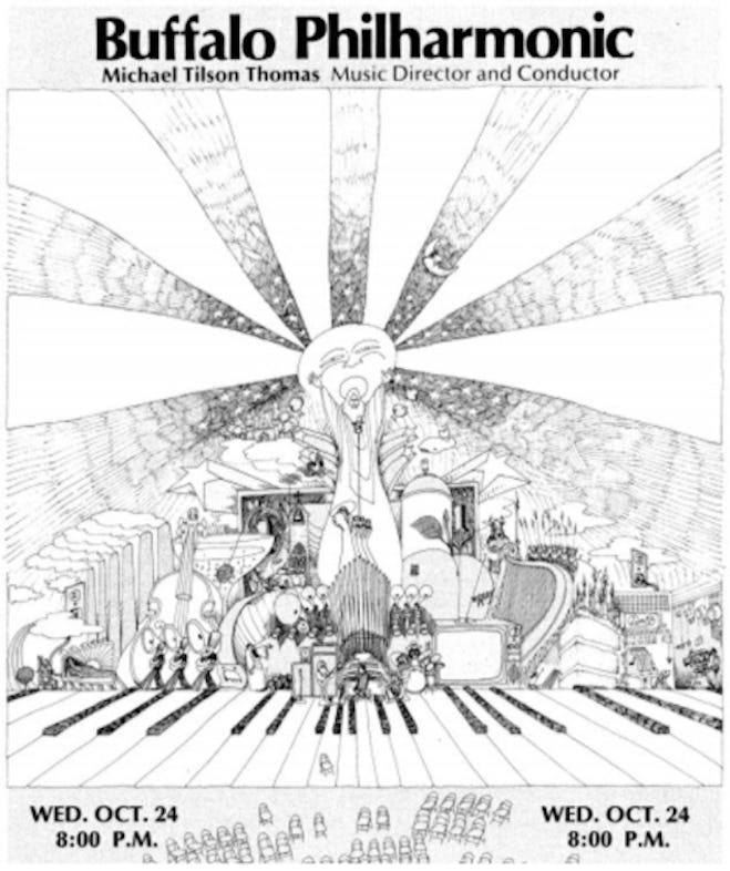 Illustration of the Buffalo Philharmonic playbill