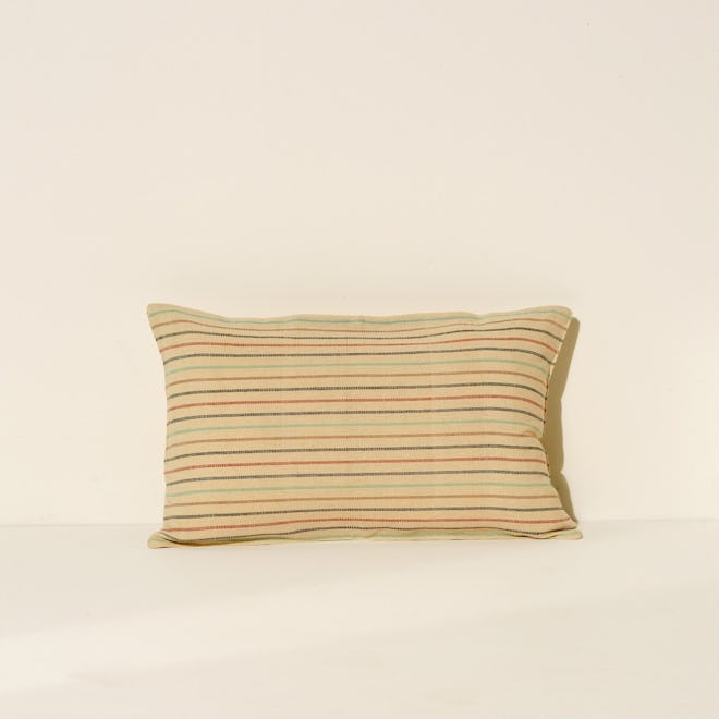 Lumbar Cushion - Multicolor Stripe