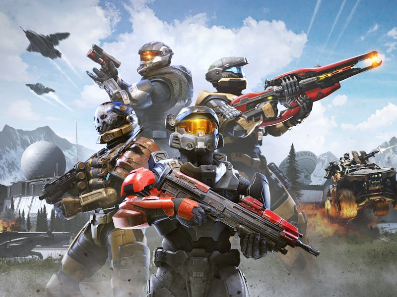 halo infinite multiplayer key art