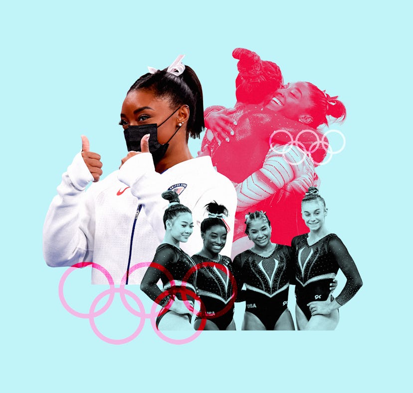Simone Biles at the Tokyo 2020 Olympics.