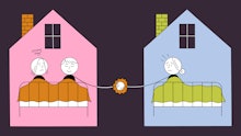 The term nesting partner is used for a live-in partner in poly relationships.