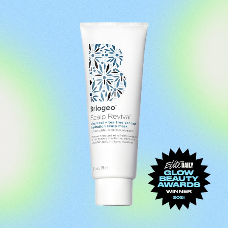 A product shot of Briogeo's Scalp Revival Charcoal + Tea Tree Cooling Hydration Mask, the Best Hair ...