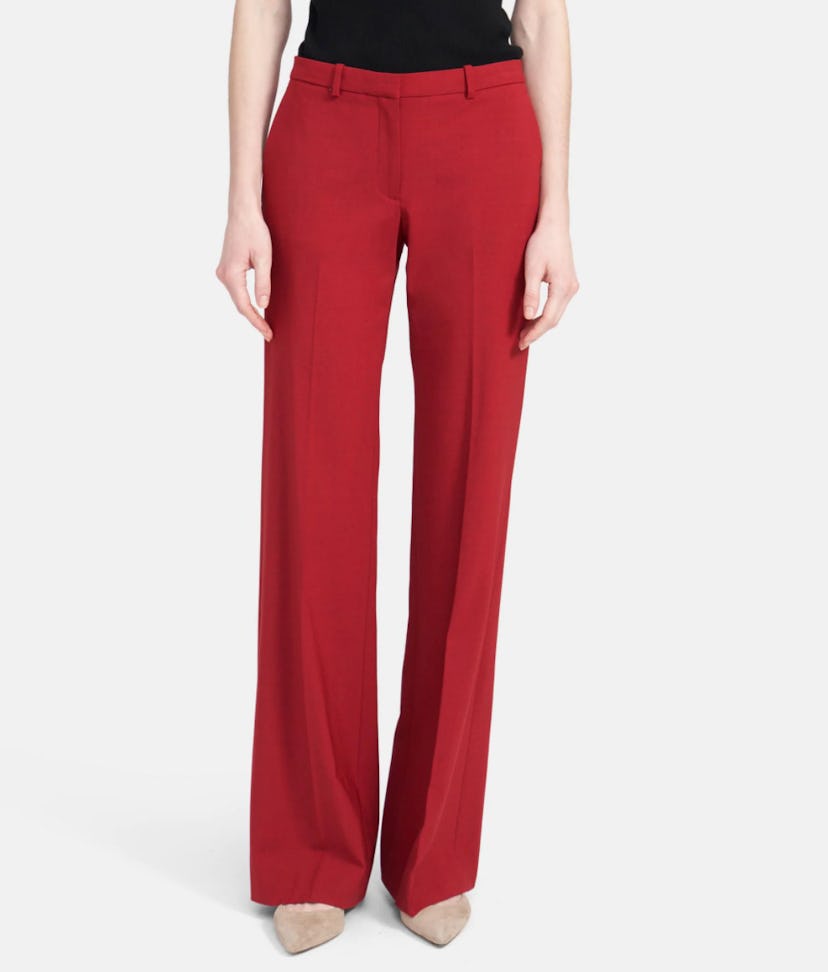 Flare Pant in Stretch Wool