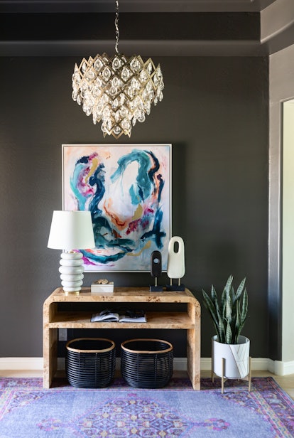 rooms with black walls