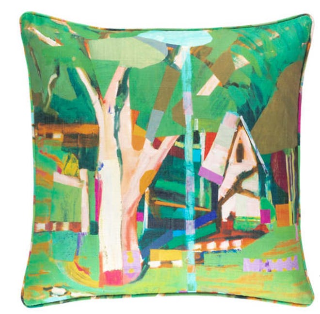 Little House Indoor/Outdoor Decorative Pillow