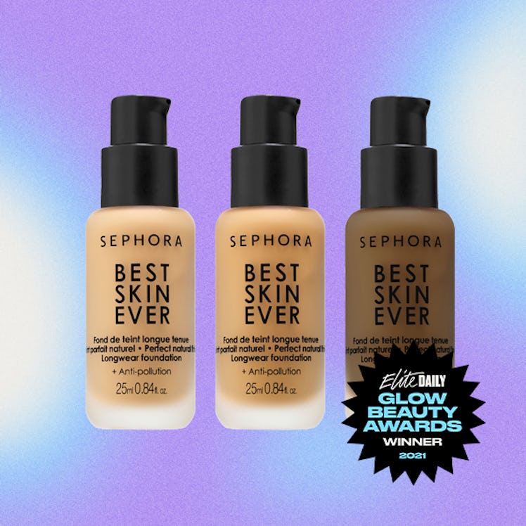 A product shot of Sephora's Best Skin Ever Foundation, the Best Foundation winner of Elite Daily's 2...