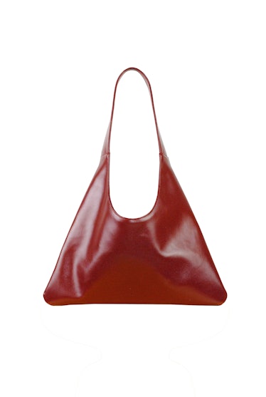 Santos Agave Triangular Tote in Red