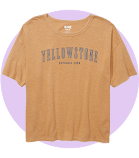 Tailgate Women's Yellowstone Oversized Graphic T-Shirt
